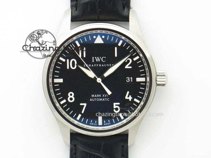 MIROTIME 0216 Classic PILOT IW389001 ZF 1:1 Best Edition Ceramic Case Green Dial on Green Nylon Strap A7750 (Function Same As Genuine) 7160